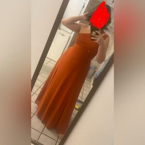 Burnt Orange/Terracotta Bridesmaid/Formal Dress